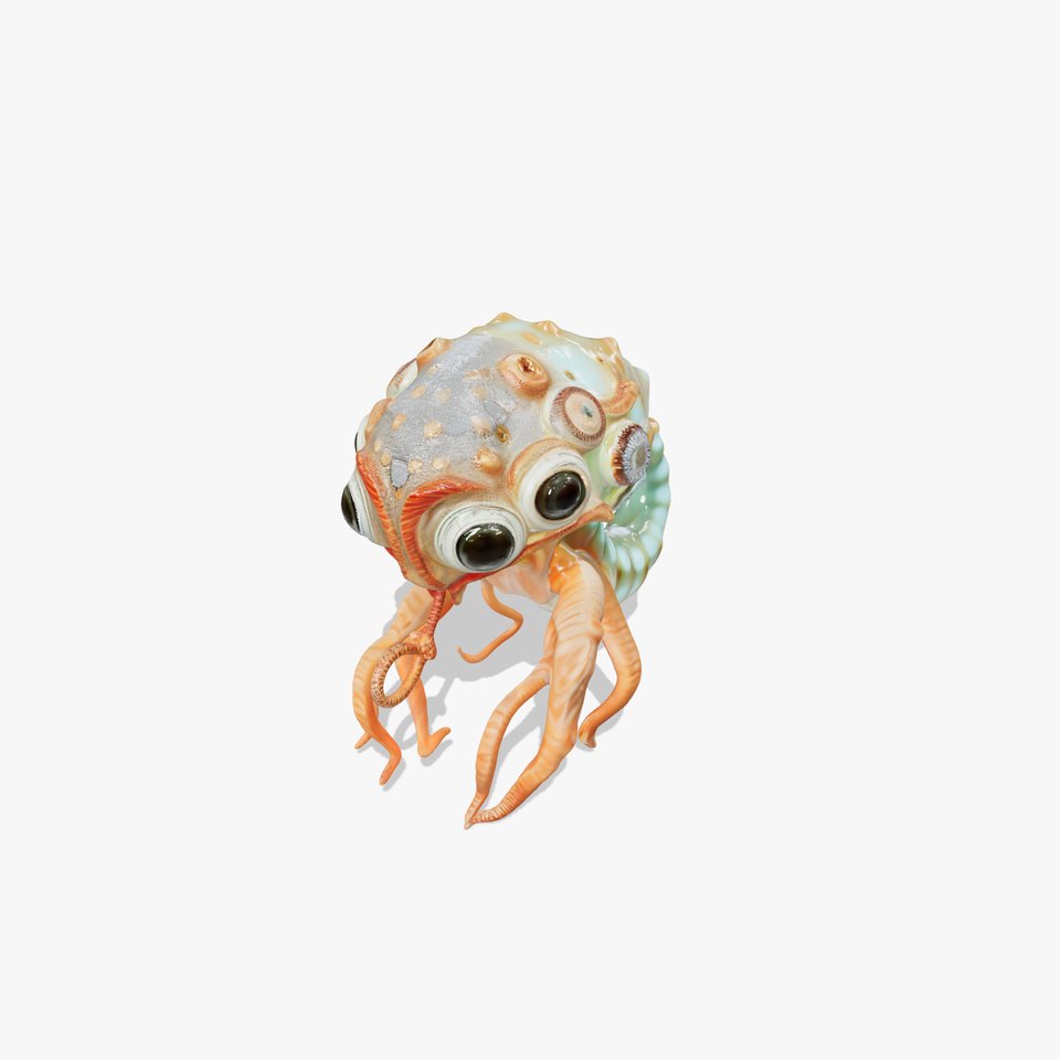 Alien Creature Model Pack with PBR Textures